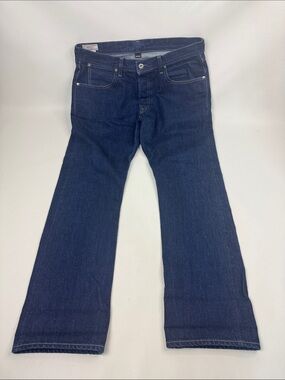 J.Crew Wallace & Barnes Indigo Dyed Selvedge Denim Jeans Made USA 32x30 RARE